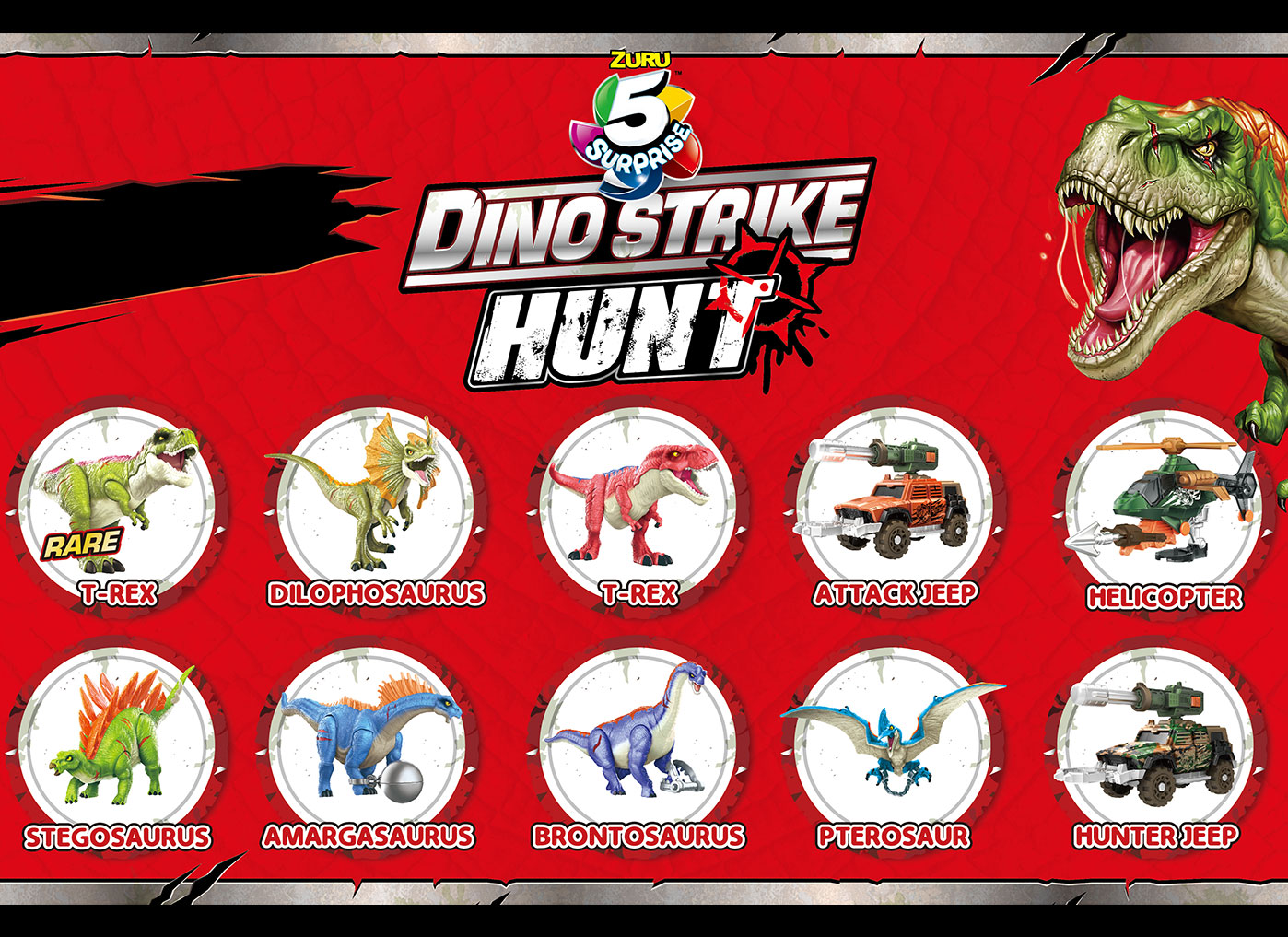 5 Surprise - Dino Strike